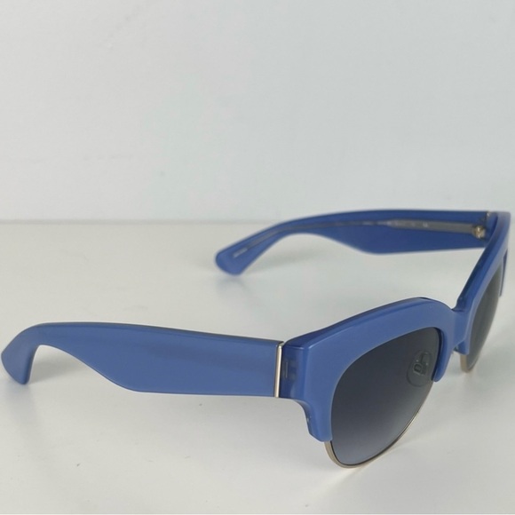 KATE SPADE BLUE CAT-EYE SUNGLASSES - Picture 8 of 14